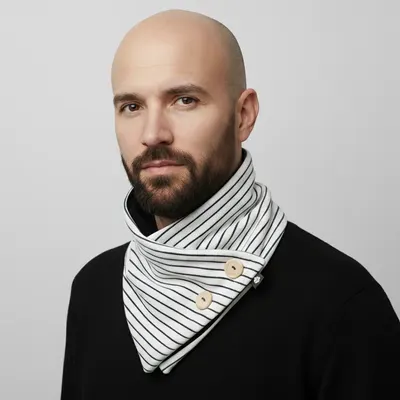 Cachecol Bandana Listrado