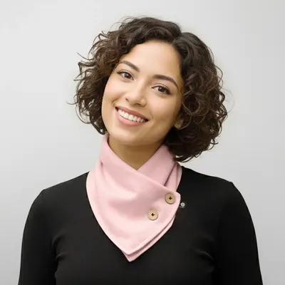 Cachecol Bandana Rosa
