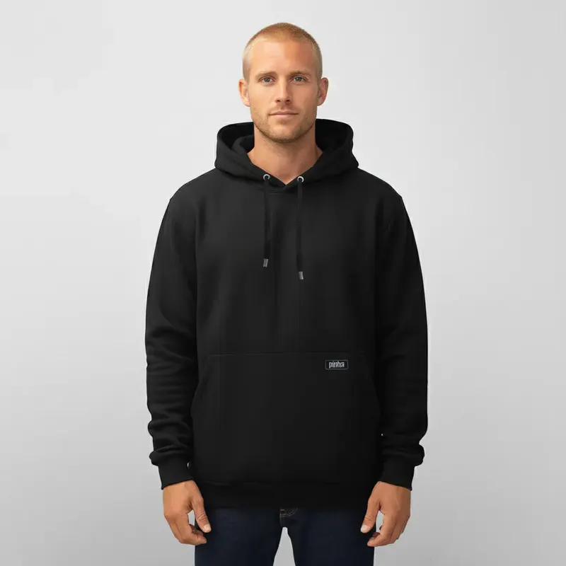 Moletom Canguru All Black Sustentável