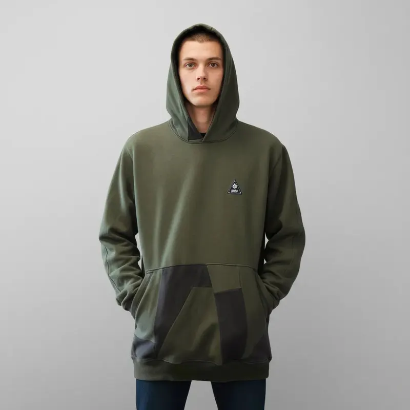 Moletom Canguru Green Black