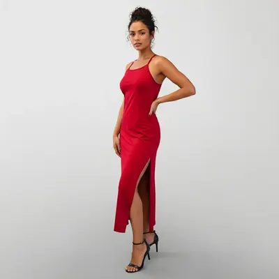 Vestido Maxi com Alcas 2