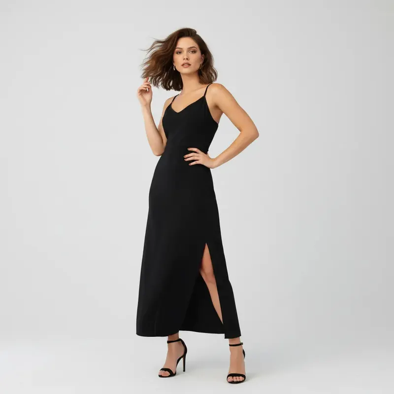 Vestido Maxi com Alcas 3